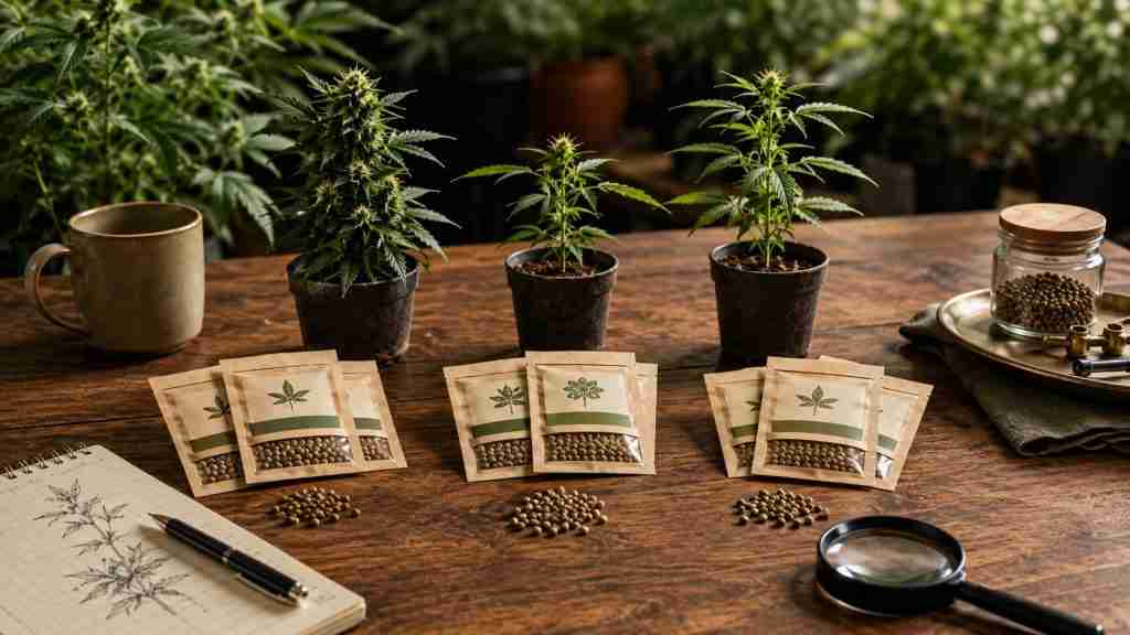 CBD seed types compared for beginner growers