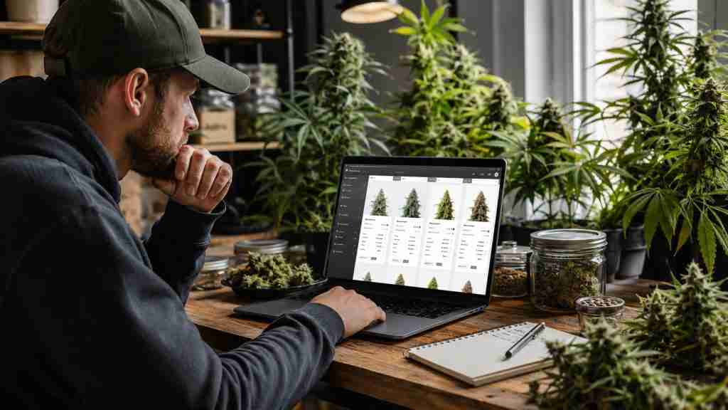 Detailed CBD cannabis strain profile research with terpene and cannabinoid information
