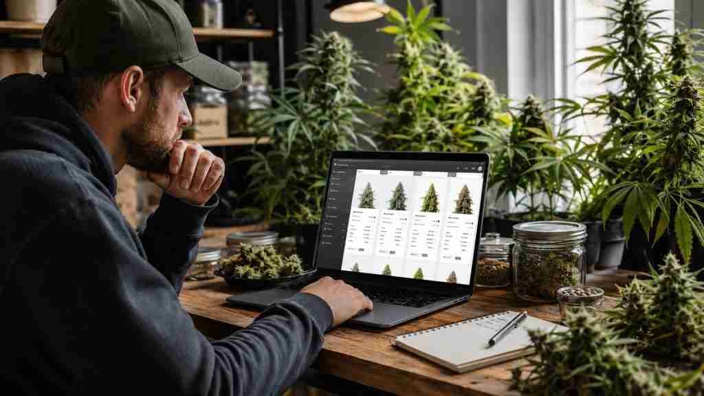 CBD cannabis terpene profile research for choosing outdoor aroma and cultivar traits