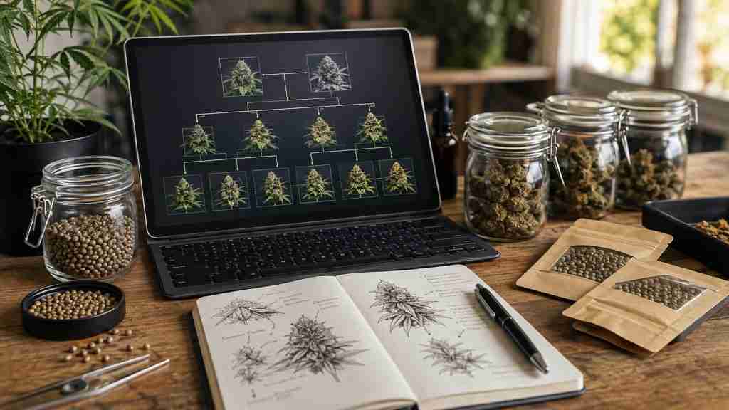 CBD genetics and seed samples used to compare consistency and performance