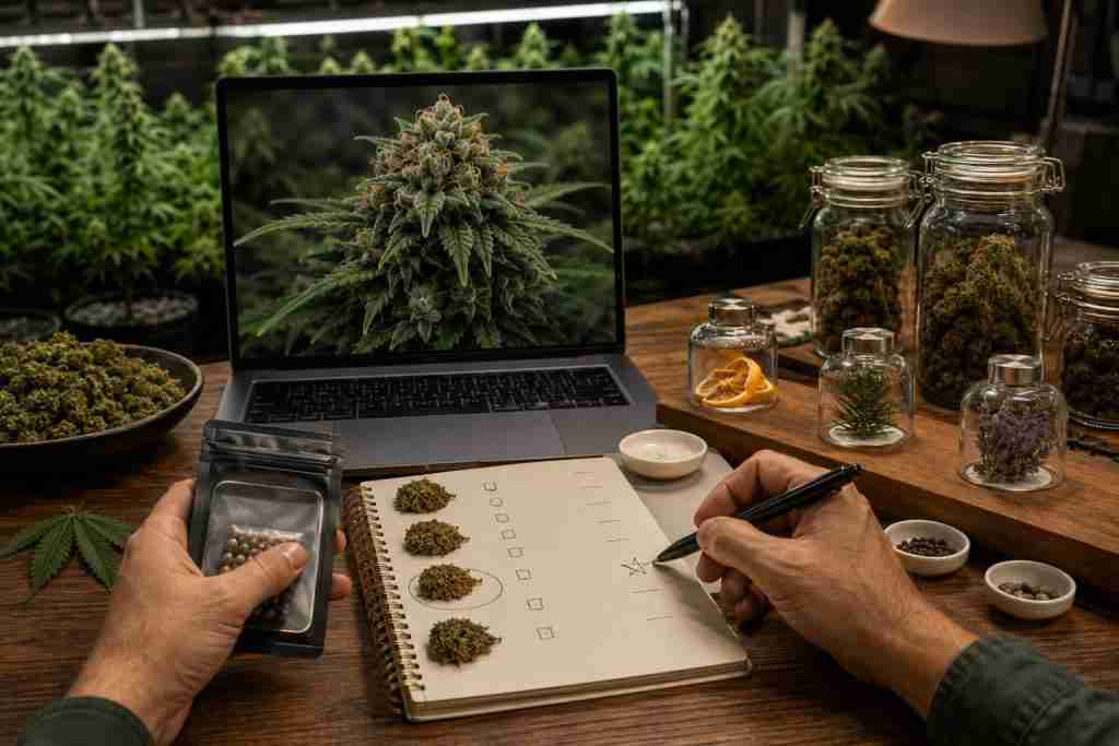 How to Read CBD Breeder Data for CBD cannabis seed research and grow planning